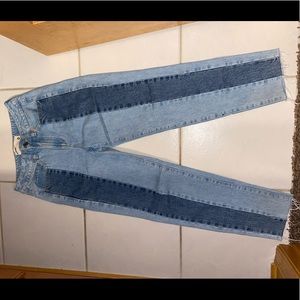 Garage two toned jeans